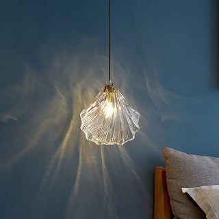 Veliraris Suspension Mini Swag en Verre Coquillage Art Nordic