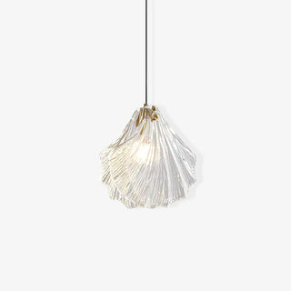 Solara Suspension en Verre Coquillage Artistique Élégante-Luire
