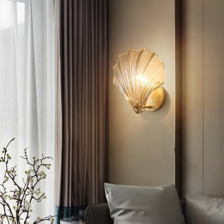 Respected Applique Murale en Verre et Laiton Premium-Luire