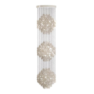 Idoris Lustre Métallique Postmoderne de Luxe en Cascade