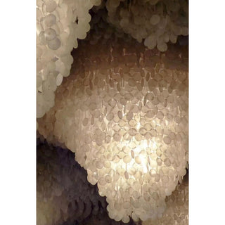 Idoris Lustre Métallique Postmoderne de Luxe en Cascade