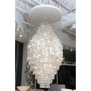 Idoris Lustre Métallique Postmoderne de Luxe en Cascade