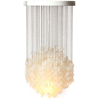 Idoris Lustre Métallique Postmoderne de Luxe en Cascade