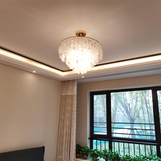 Esileth Postmoderne Luxe Coquille Carillon Lustre