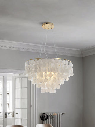 Esileth Postmoderne Luxe Coquille Carillon Lustre