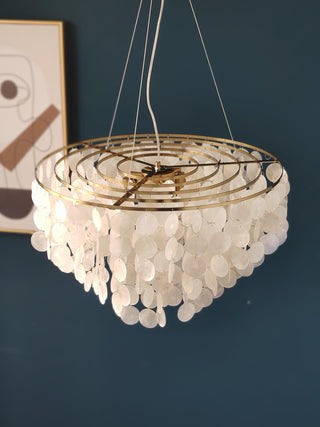 Esileth Postmoderne Luxe Coquille Carillon Lustre