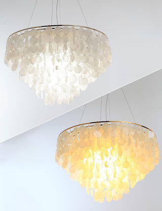 Esileth Postmoderne Luxe Coquille Carillon Lustre