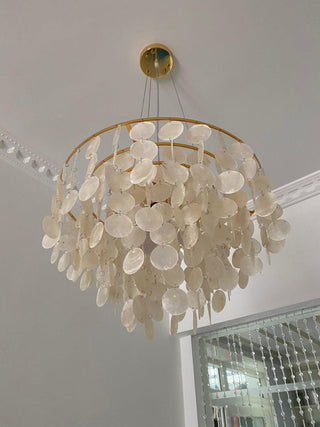 Esileth Postmoderne Luxe Coquille Carillon Lustre
