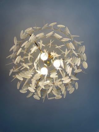 Esileth Postmoderne Luxe Coquille Carillon Lustre