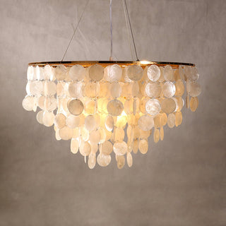 Esileth Postmoderne Luxe Coquille Carillon Lustre