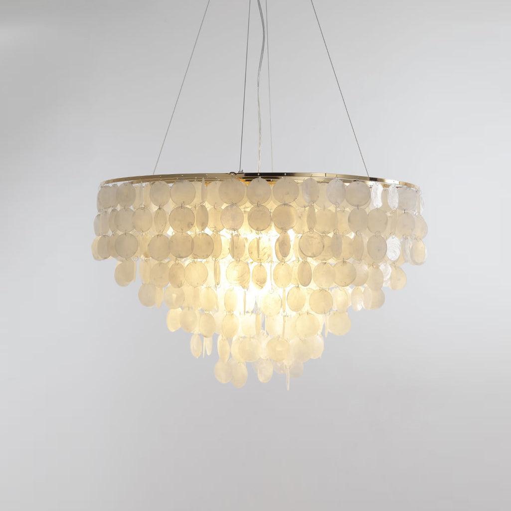 Esileth Postmoderne Luxe Coquille Carillon Lustre