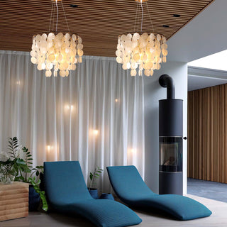 Esileth Postmoderne Luxe Coquille Carillon Lustre