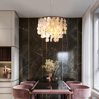 Esileth Postmoderne Luxe Coquille Carillon Lustre