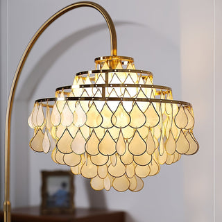 Emily Luxury Floor Lamp-Neutral Decor