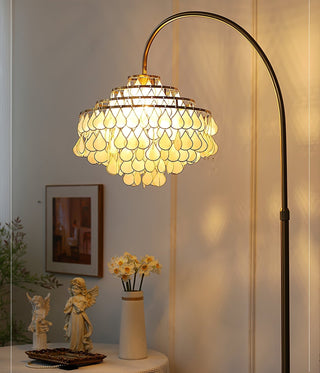 Emily Luxury Floor Lamp-Neutral Decor