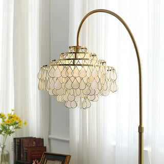 Emily Luxury Floor Lamp-Neutral Decor