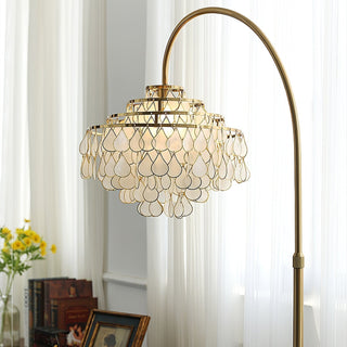 Emily Luxury Floor Lamp-Neutral Decor
