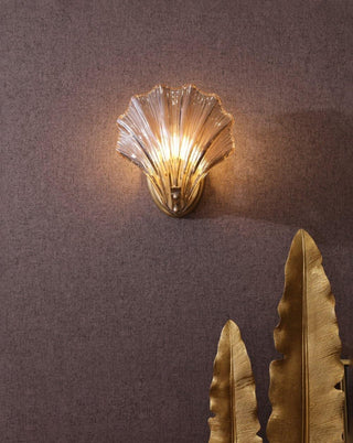 Respected Applique Murale en Verre et Laiton Premium-Luire