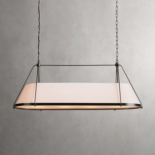Lysilara Lustre Linéaire en Tissu Style Industriel Vintage