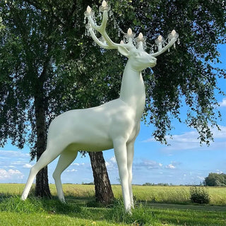 Veluaine Lampadaire Figurine de Cerf Artistique Et Ludique