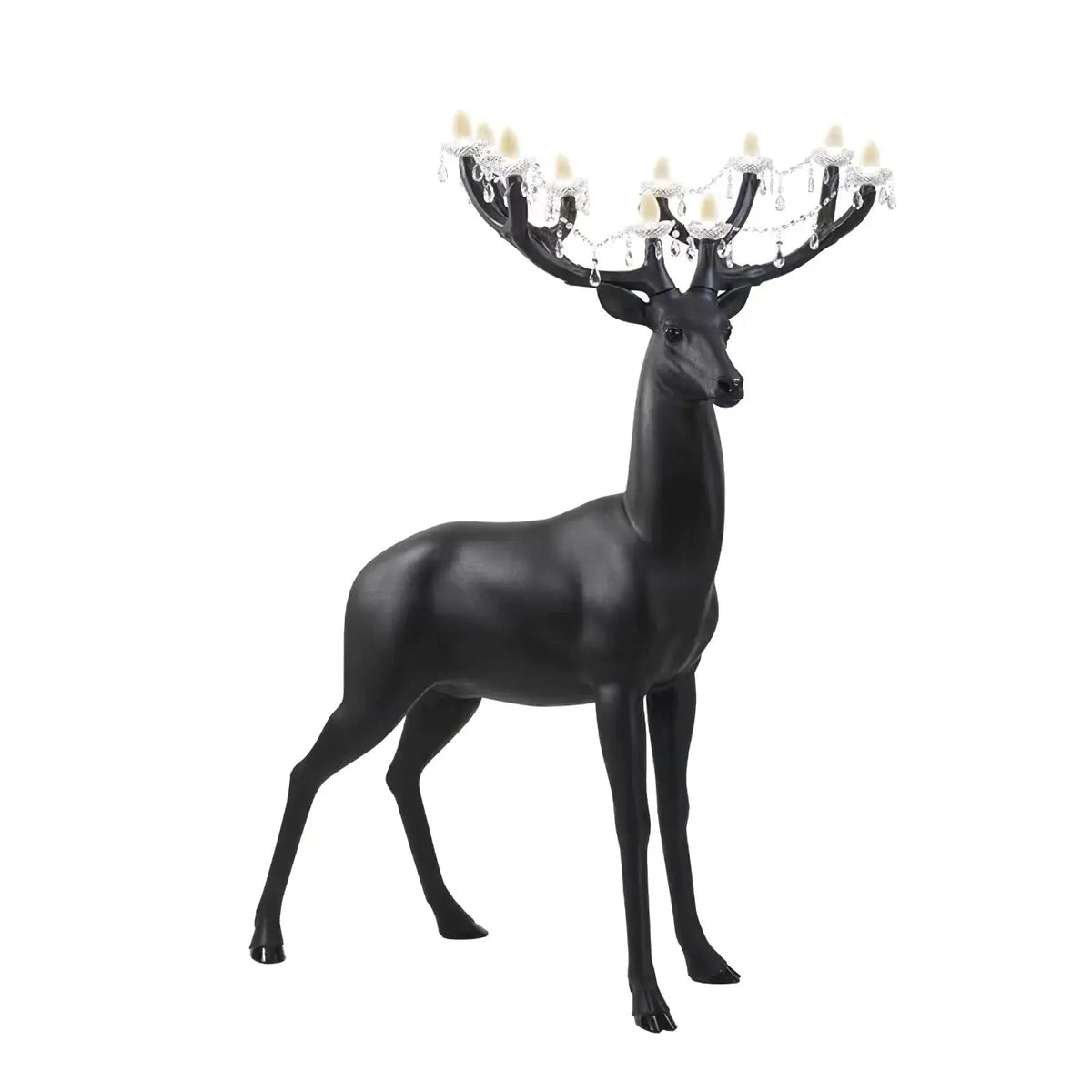 Veluaine Lampadaire Figurine de Cerf Artistique Et Ludique