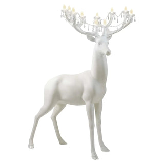 Veluaine Lampadaire Figurine de Cerf Artistique Et Ludique