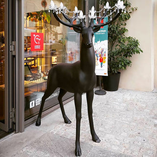 Veluaine Lampadaire Figurine de Cerf Artistique Et Ludique