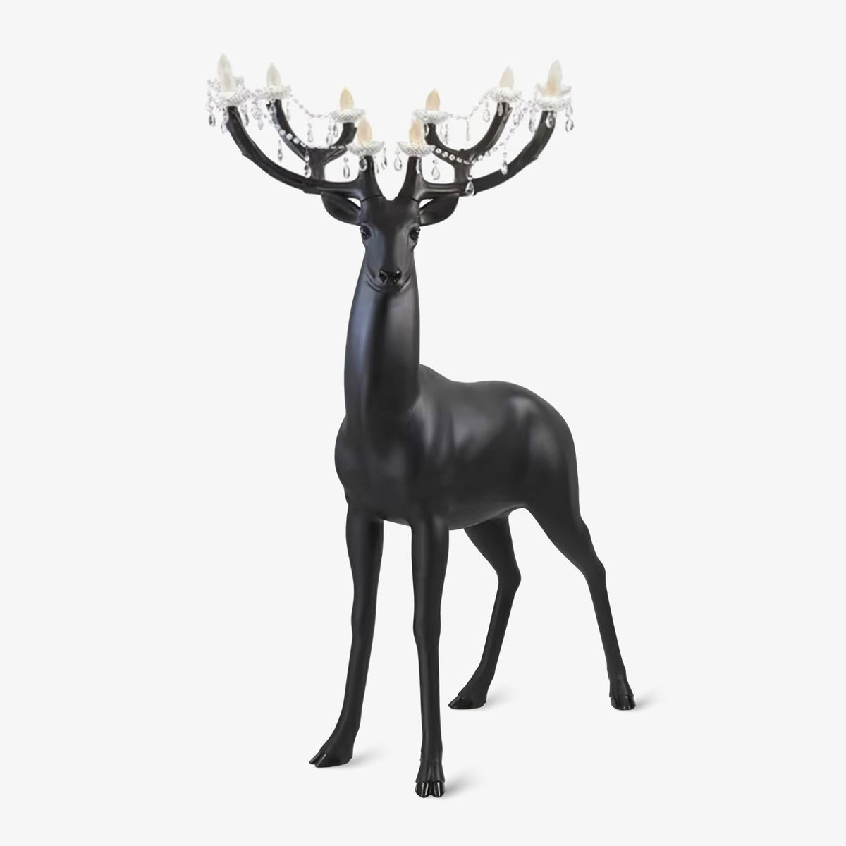 Veluaine Lampadaire Figurine de Cerf Artistique Et Ludique