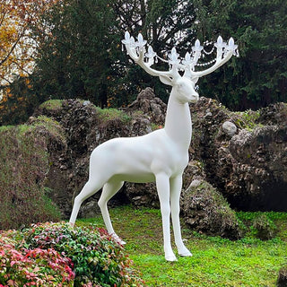 Veluaine Lampadaire Figurine de Cerf Artistique Et Ludique