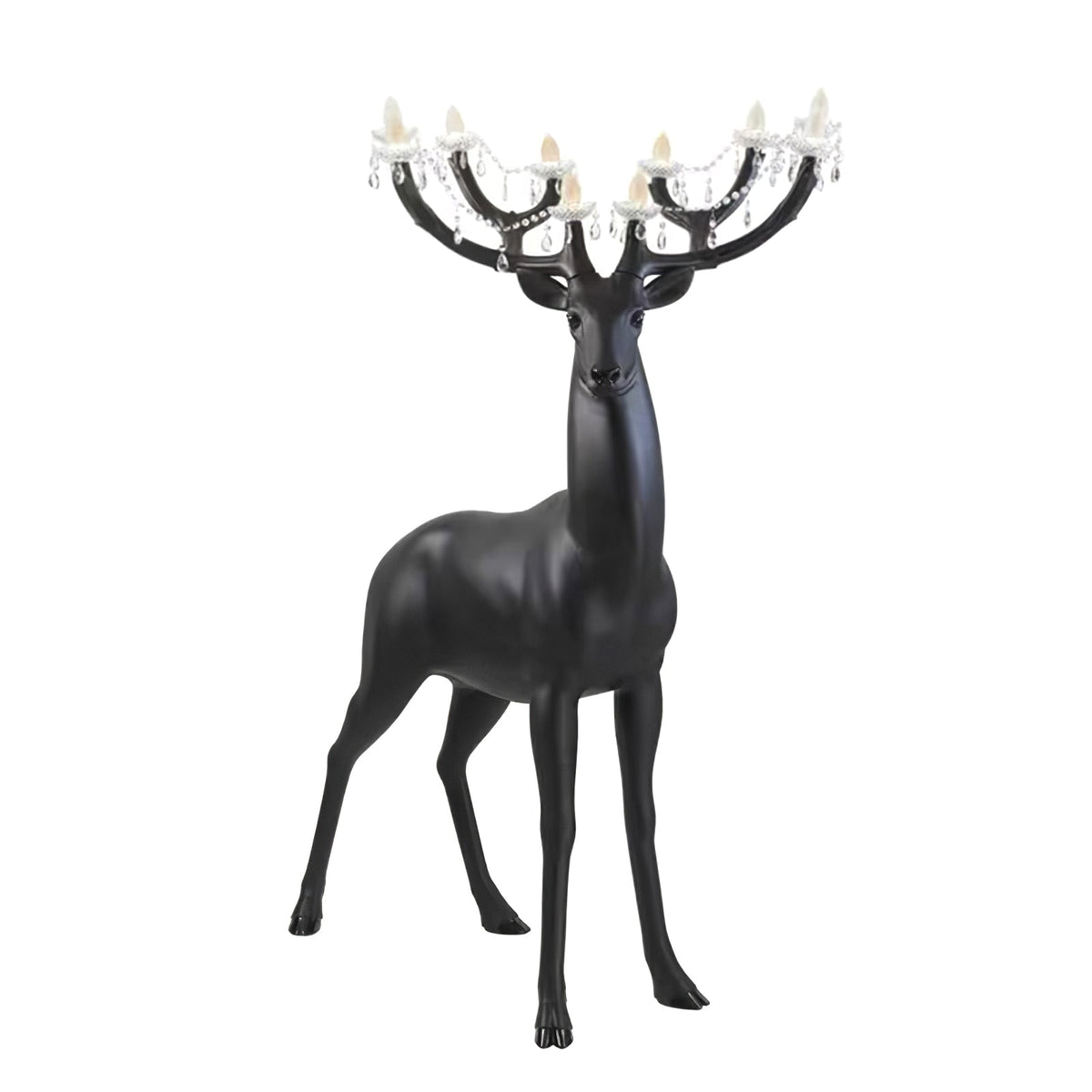 Veluaine Lampadaire Figurine de Cerf Artistique Et Ludique