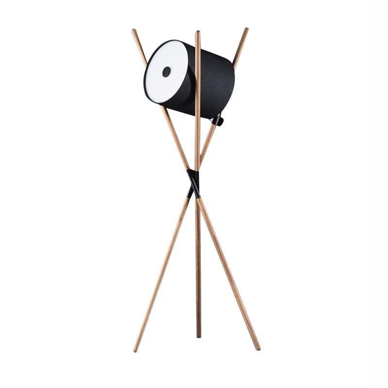Syloena Lampadaire Contemporaine en Bois