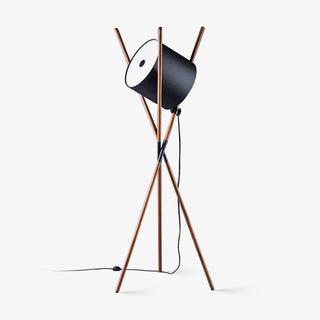 Syloena Lampadaire Contemporaine en Bois