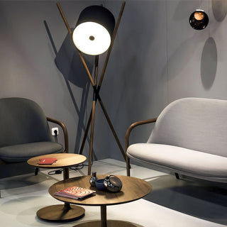 Syloena Lampadaire Contemporaine en Bois
