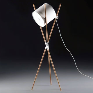 Syloena Lampadaire Contemporaine en Bois