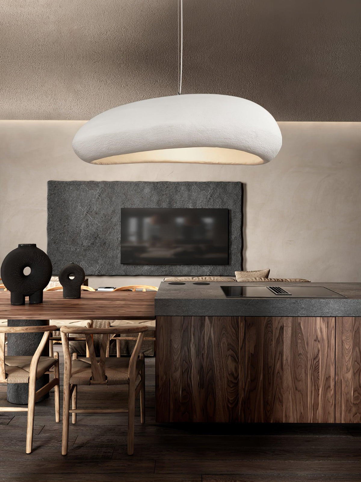 Helella Suspension en plastique Nordic Art Cloud de qualité supérieure