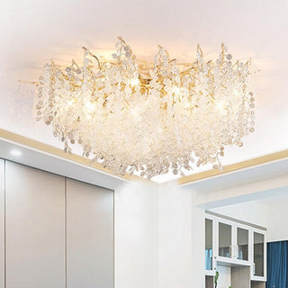 Cascade Lampe Plafonnier en Aluminium de Luxe