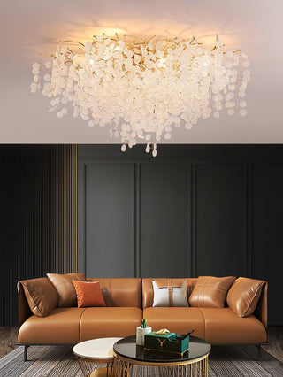 Cascade Lampe Plafonnier en Aluminium de Luxe
