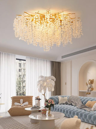 Cascade Lampe Plafonnier en Aluminium de Luxe