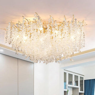 Cascade Lampe Plafonnier en Aluminium de Luxe