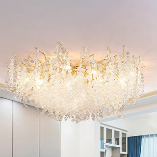 Cascade Lampe Plafonnier en Aluminium de Luxe