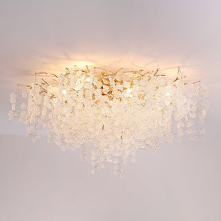 Cascade Lampe Plafonnier en Aluminium de Luxe