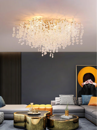 Cascade Lampe Plafonnier en Aluminium de Luxe