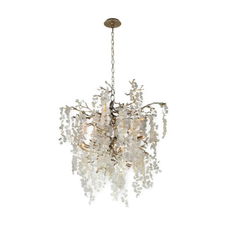 Lustra Suspension Lampe Goutte de Rosée en Cristal