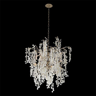 Lustra Suspension Lampe Goutte de Rosée en Cristal