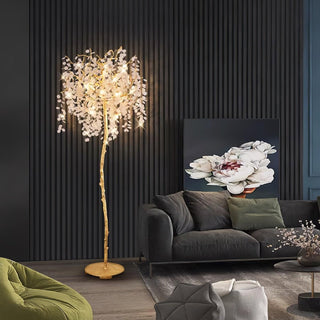 Arsorir Lampadaire en Verre Arbre