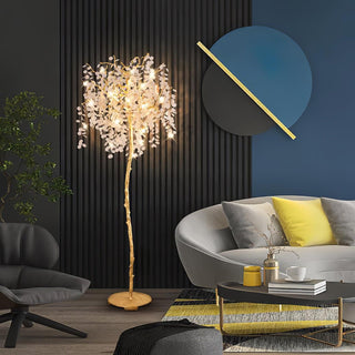 Arsorir Lampadaire en Verre Arbre