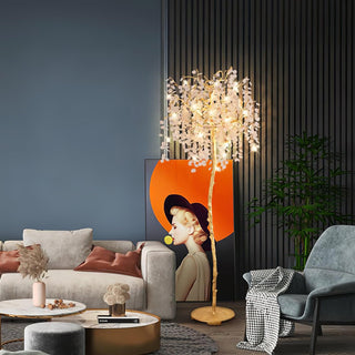 Arsorir Lampadaire en Verre Arbre