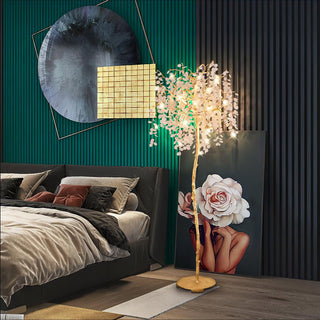 Arsorir Lampadaire en Verre Arbre