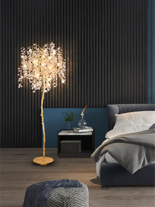 Arsorir Lampadaire en Verre Arbre