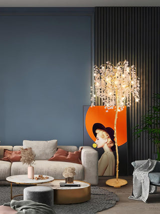 Arsorir Lampadaire en Verre Arbre